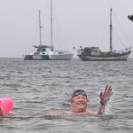 Strait to be swum for sprinklers