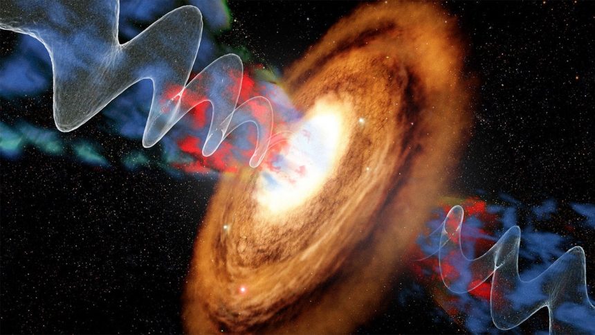 Supermassive Black Hole ‘Snowplows’ Can Stifle Star Formation in Spiral Galaxies