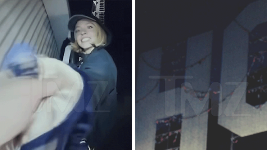 Sydney Sweeney Climbs Hollywood Sign with Bras in Legally Dicey Move