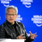Tech CEOs boast and bicker about AI at Davos