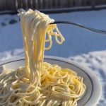 That’s an icy meatball: weathercaster goes viral with frigid spaghetti trick