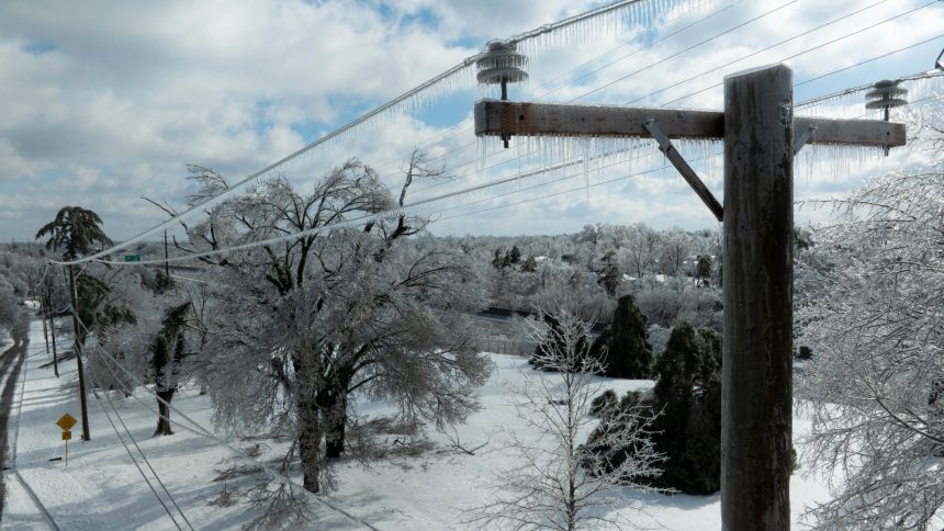 The winter storm exposed the grid’s real weakness: Lots of old poles