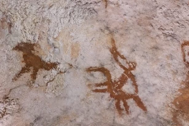 This hand stencil in Indonesia is now the oldest known rock art