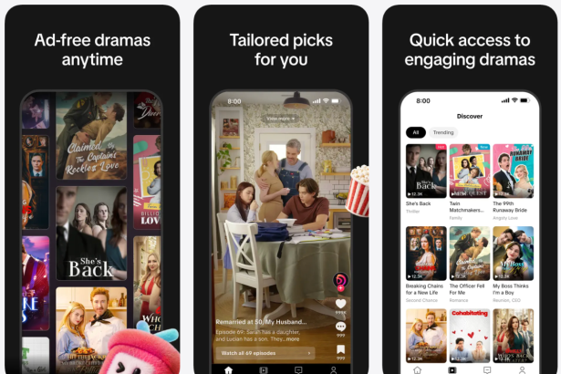 TikTok quietly launches a microdrama app called ‘PineDrama’