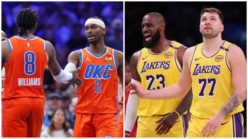 Top 10 Teams After Week 12 as Thunder Back Up, Lakers Drop Out (Jan. 13)