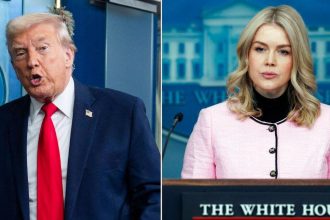 Trump Awkwardly Shades Karoline Leavitt at Her Own White House Briefing