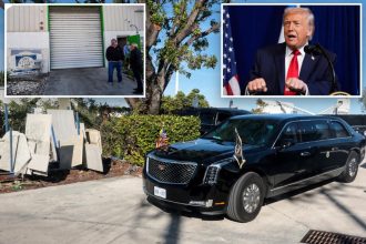 Trump goes shopping in Florida for marble and onyx for White House ballroom