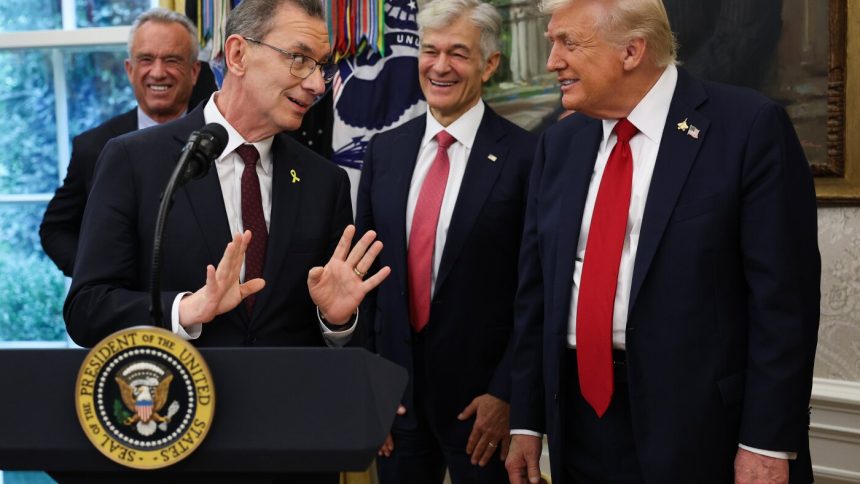 Trump struck deals with 16 drug companies. They’re still raising prices : NPR