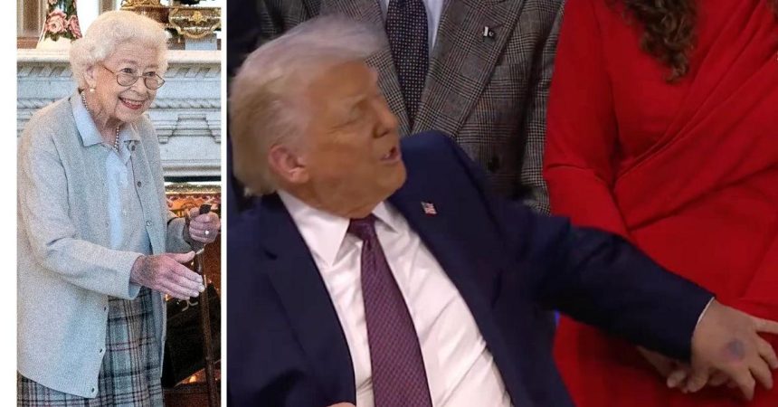 Trump’s Bruises Compared to Queen Elizabeth’s Days Before Her Death