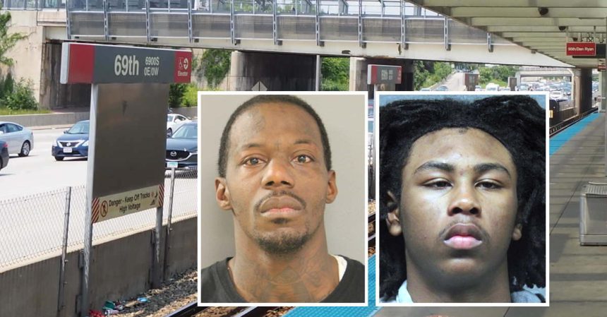 Two men charged in violent Red Line robbery after one is found carrying victim’s ID