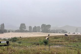 Two missing after slip in Tauranga as weather woes continue