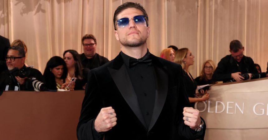 UFC Star Reacts After Odd Golden Globes Sketch With Heated Rivalry Cast