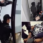 Video: luxury handbag thieves caught mid-heist in California