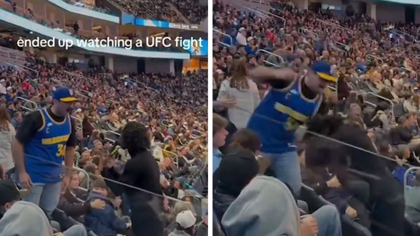 Warriors Ban Fans After Wild Brawl In Stands During Game
