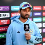 We saw him going slightly outside the leg stump