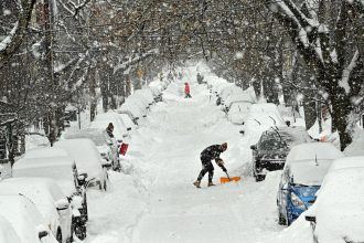 Why the weekend’s winter storm was supercharged by climate change