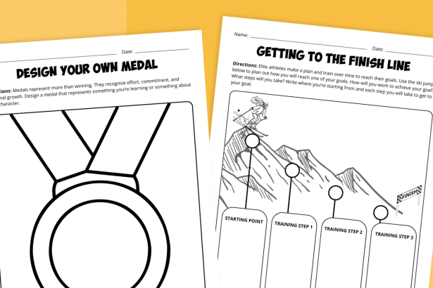 Winter Sports Worksheets (Free Printable Bundle)