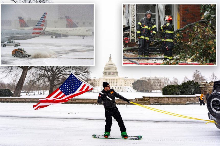 Winter Storm Fern rages across US, canceling flights, leaving more than 1M without power