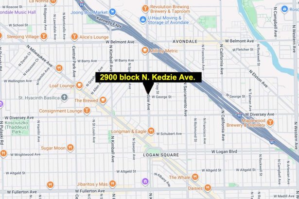 Woman sexually assaulted by man who followed her from Logan Square Blue Line station