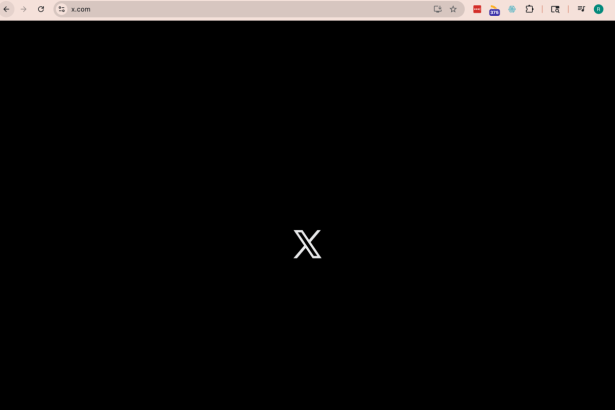 X is down for the second time this week