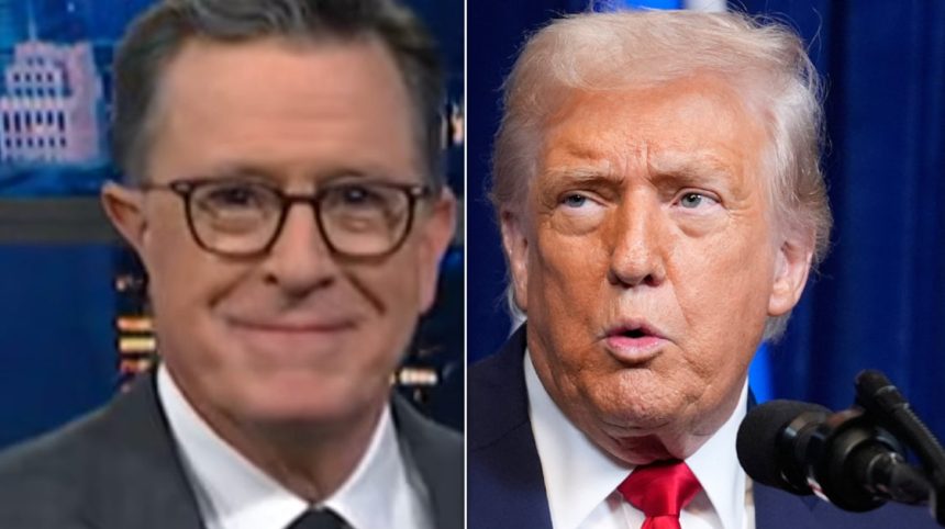 ‘Good God!’: Stephen Colbert Stunned By Trump’s Latest Jaw-Dropping Line