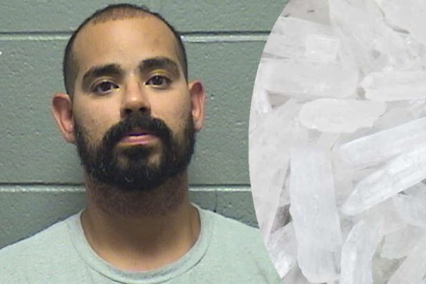 166 pounds of meth in suburban man’s garage results in 6-year prison sentence