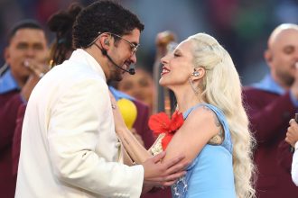 Bad Bunny Joined By Lady Gaga In Super Bowl Half-time Show