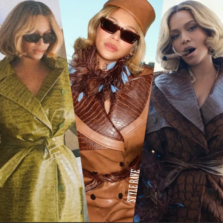 Beyoncé Stuns At Super Bowl In Three Rowen Rose Coats
