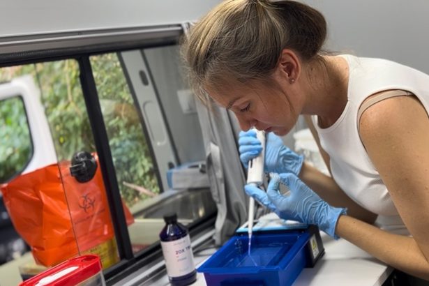 A lab on wheels is tracking HIV spread in war-torn Ukraine