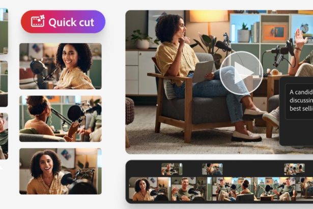 Adobe Firefly’s video editor can now automatically create a first draft from footage
