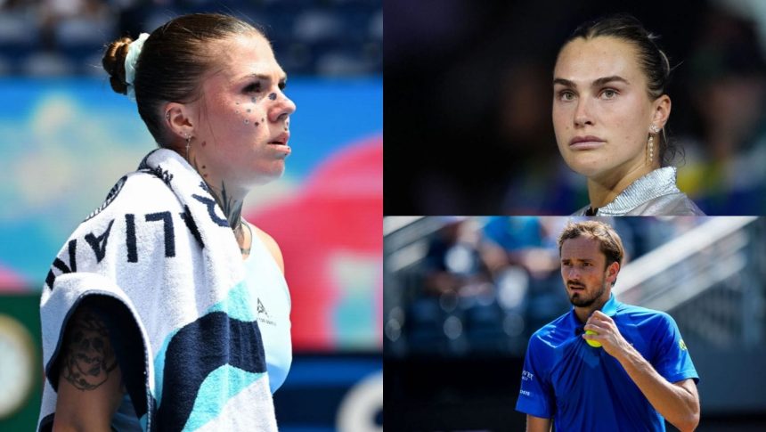 After Australian Open accusation on Sabalenka & Medvedev, Ukraine’s Oleksandra Oliynykova now refuses handshake with pro-Russia WTA star from Hungary