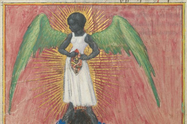 All About Love From a Black Medieval Angel