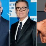 Anderson Cooper, Stephen Colbert, Sean Strickland Strain Paramount