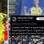 Anything less than 2 -3 goals is bad