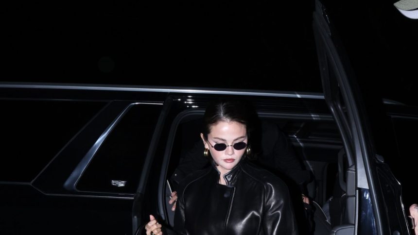 Selena Gomez Has Found the Perfect Leather Jacket