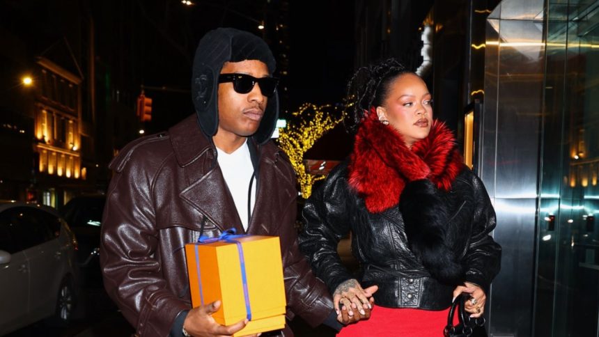 Of Course, Rihanna and A$AP Rocky’s Valentine’s ’Fits Had To Go This Hard
