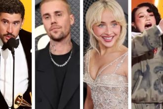 Bad Bunny, Sabrina Carpenter, Justin Bieber