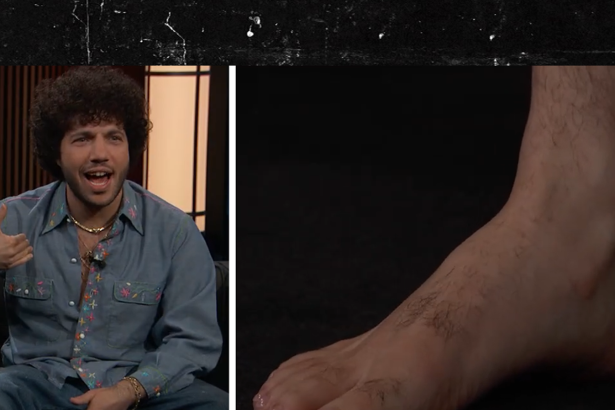 Benny Blanco Defends Viral Filthy Feet, Bares His Sole on ‘Kimmel’