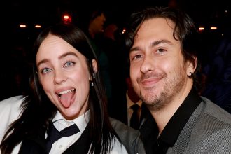 Billie Eilish Fuels Engagement Rumors With Massive Rock at Grammys