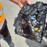 Bin truck fire sparks lithium battery warning