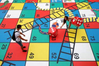Bored of snakes and ladders? Some maths can help bring back the fun