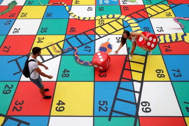 Bored of snakes and ladders? Some maths can help bring back the fun