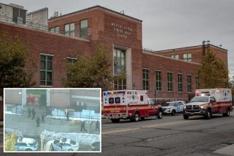 Boy, 13, busted for allegedly stabbing NYC school safety agent who tried to break up after-school brawl: cops