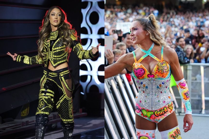 Britt Baker receives a two-word message from Charlotte Flair amid her AEW absence