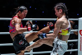 Burmese sensation Vero shreds Shir Cohen in epic ONE Friday Fights 143 main event