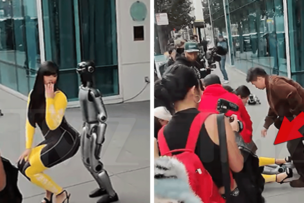 Cardi B Tips Robot Onto Herself While Giving A Lap Dance, Video