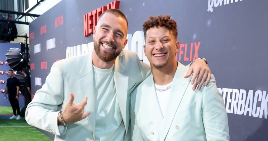 Chiefs Stars Patrick Mahomes, Travis Kelce Sued for Trademark Infringement