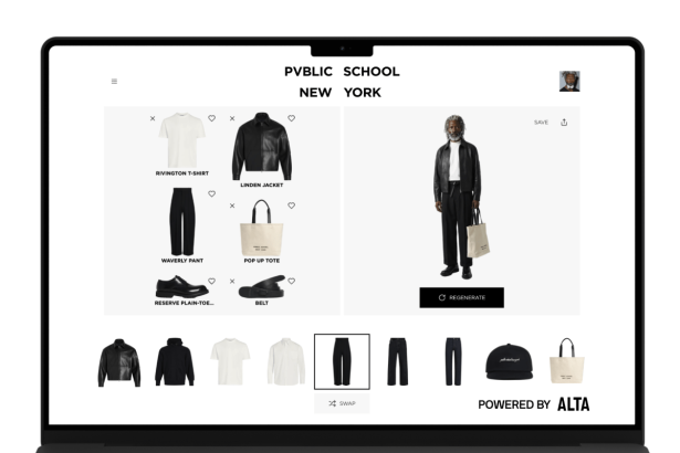 ‘Clueless’ -inspired app Alta partners with brand Public School to start integrating styling tools into websites