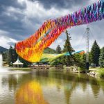 Colorful floating sculptures will fly over downtown Denver this summer