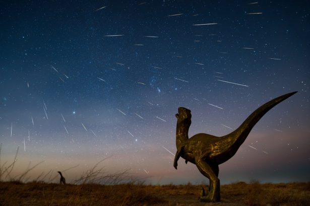 Could aliens in another galaxy see dinosaurs on Earth?